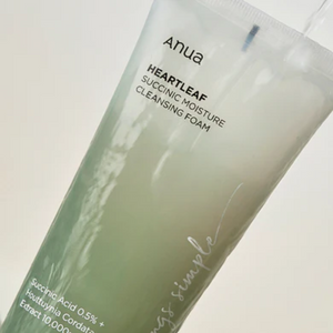 ANUA Heartleaf Succinic Moisture Cleansing Foam