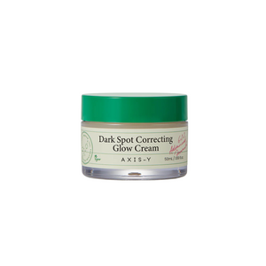 AXIS-Y Dark Spot Correcting Glow Cream is a brightening moisturizer formulated to target dark spots and uneven skin tone while delivering a radiant glow. Infused with Niacinamide and Alpha-Arbutin, this cream effectively reduces the appearance of hyperpigmentation and blemishes. The inclusion of Centella Asiatica Extract, Squalane, and multiple forms of Hyaluronic Acid ensures deep hydration and skin barrier support, while plant-based extracts like Houttuynia Cordata and Turmeric Root provide soothing and a