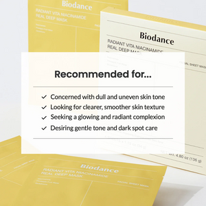 BIODANCE Radiant Vita Niacinamide Real Deep Mask