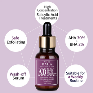 COS DE BAHA (AB) AHA30% BHA2% Peeling Serum 30ml