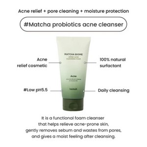 HEIMISH Matcha Biome Amino Acne Cleansing Foam 150ml