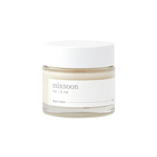 Load image into Gallery viewer, MIXSOON Bean Cream is a rich, hydrating moisturizer designed to nourish and rejuvenate the skin. Infused with a blend of fermented extracts, including Soybean, Punica Granatum Fruit, and Barley Seed, this cream helps to improve skin elasticity and texture. It contains Meadowfoam Seed Oil and Panthenol to provide deep hydration, leaving the skin soft, smooth, and supple. With calming botanical oils like Lavender and Bergamot, this cream also soothes and refreshes the skin, making it ideal for daily use to ac