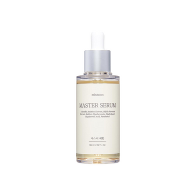 MIXSOON Master Serum is a revitalizing and hydrating serum formulated to improve skin resilience and moisture retention. Infused with Centella Asiatica Extract and Bifida Ferment Extract, this serum helps soothe and repair the skin, while Sodium Hyaluronate and Hydrolyzed Hyaluronic Acid provide deep hydration. The lightweight formula absorbs quickly, leaving your skin feeling smooth, plump, and radiant. Ideal for daily use to enhance skin health and achieve a refreshed, glowing complexion.