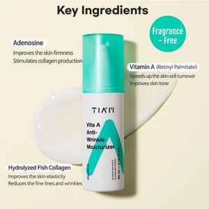 TIAM Vita A Anti-Wrinkle Moisturizer 80ml