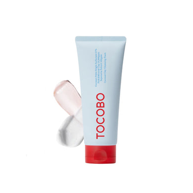 TOCOBO Coconut Clay Cleansing Foam is a rich, purifying cleanser that deeply cleanses the skin by removing impurities and excess oil. Formulated with Coconut and Bentonite Clay, it helps to absorb oil and detoxify pores without stripping moisture. Calamine soothes and calms the skin, making this foam ideal for balancing oil production while keeping skin soft and refreshed. Suitable for oily and combination skin types.